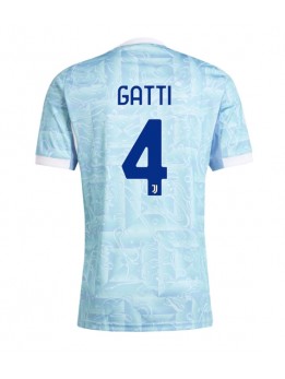 Juventus Federico Gatti #4 Replika Borta Kläder 2025-26 Kortärmad